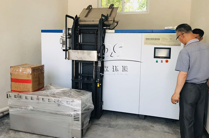 新鄉市孟莊鎮餐廚垃圾就地處理示范點