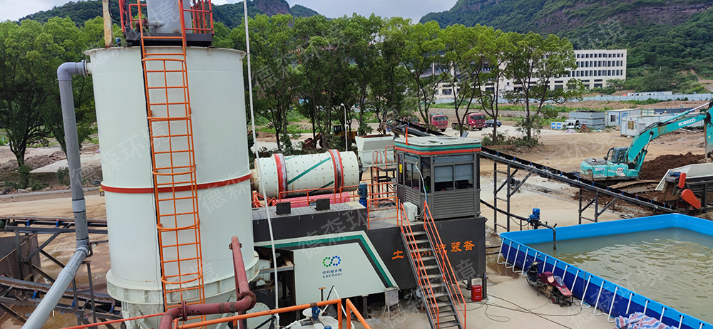 十四五背景下，德森土壤淋洗設(shè)備可以為土壤修復(fù)助力