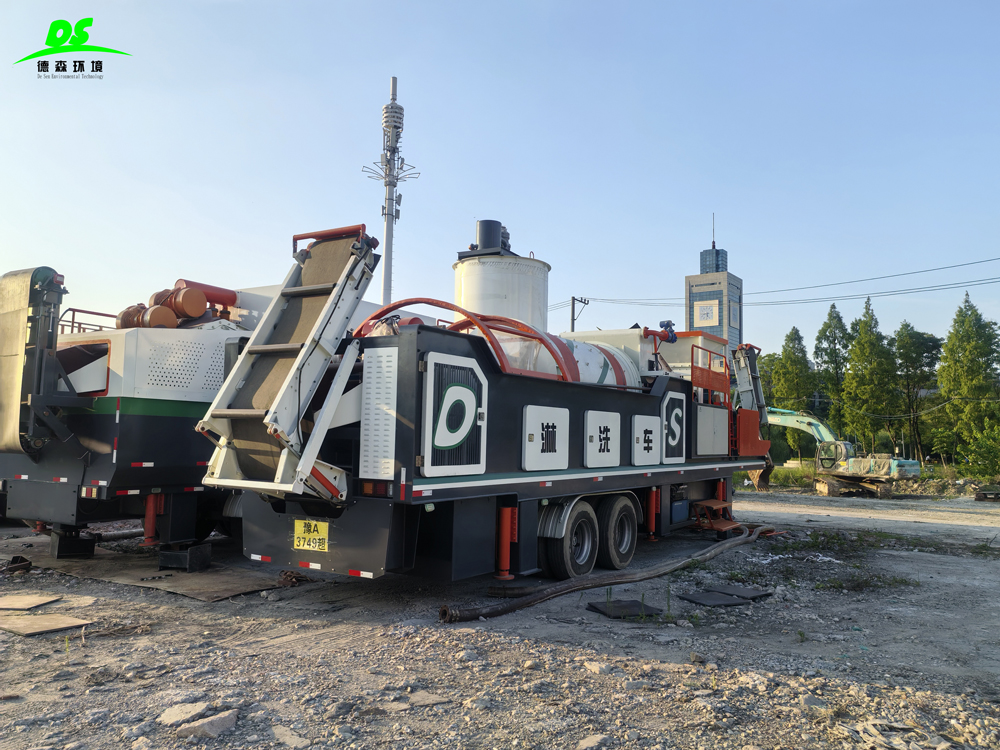 移動作業更高效，德森環境淋洗車治污有一套