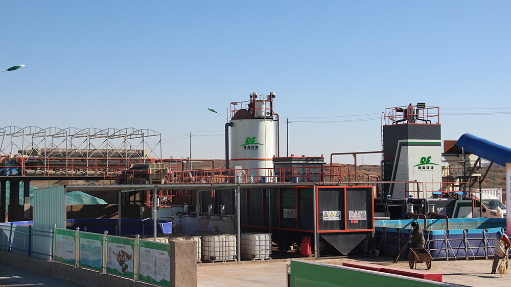 德森環境土壤淋洗修復設備破解油泥處理難題