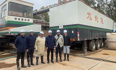 客戶考察參觀項(xiàng)目現(xiàn)場(chǎng)運(yùn)營(yíng)情況