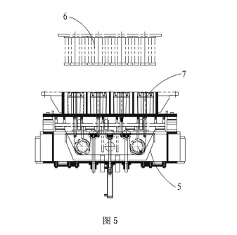 自保溫砌塊成型機結構示意圖