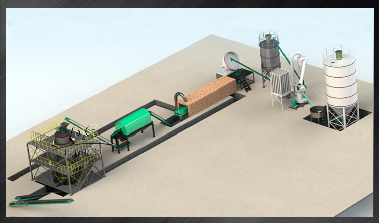 污泥制備陶粒流程 污泥制備陶粒流程